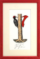 Jiří Slíva - Datel - grafika